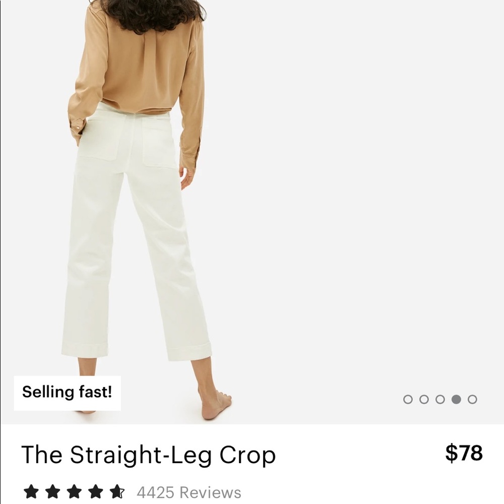 Everlane Straight Leg Crop